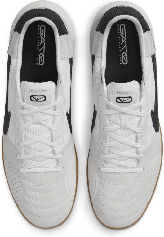Nike Streetgato low top voetbalschoenen Wit