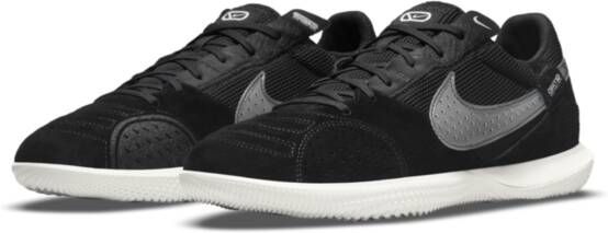 Nike Streetgato low top voetbalschoenen Zwart
