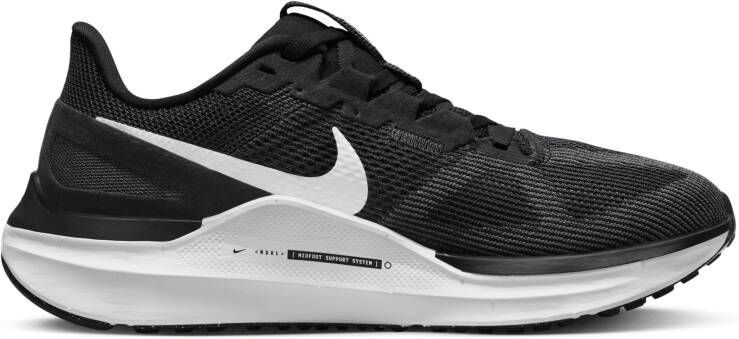 Nike Structure 25 hardloopschoenen voor dames (straat) Zwart - Foto 4