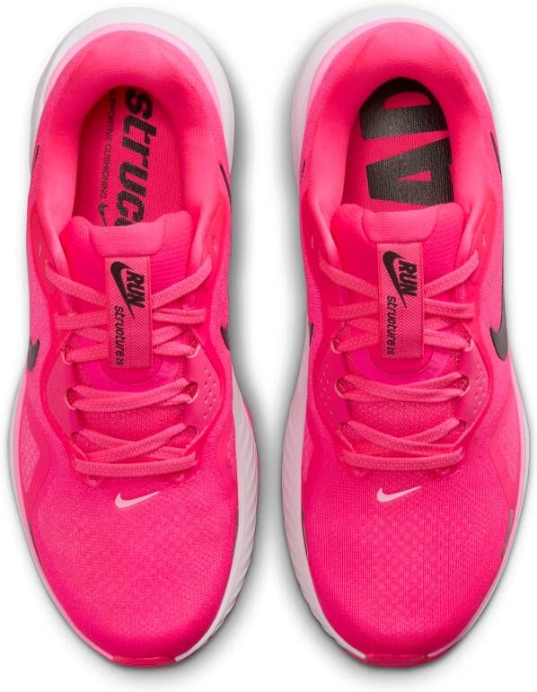 Nike Structure 26 hardloopschoenen voor dames (straat) Roze