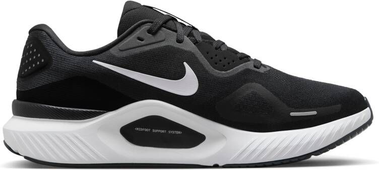 Nike Structure 26 hardloopschoenen voor heren (extra breed straat) Zwart