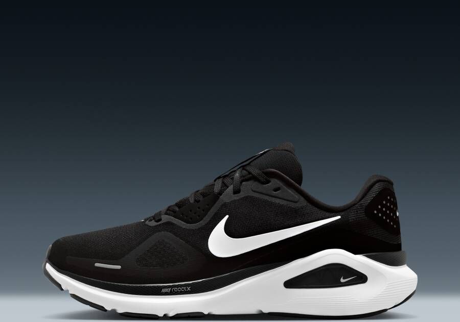 Nike Structure 26 hardloopschoenen voor heren (straat) Zwart