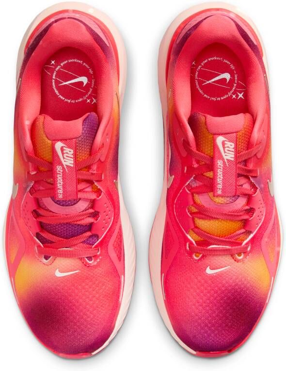 Nike Structure 26 SE hardloopschoenen voor dames (straat) Rood