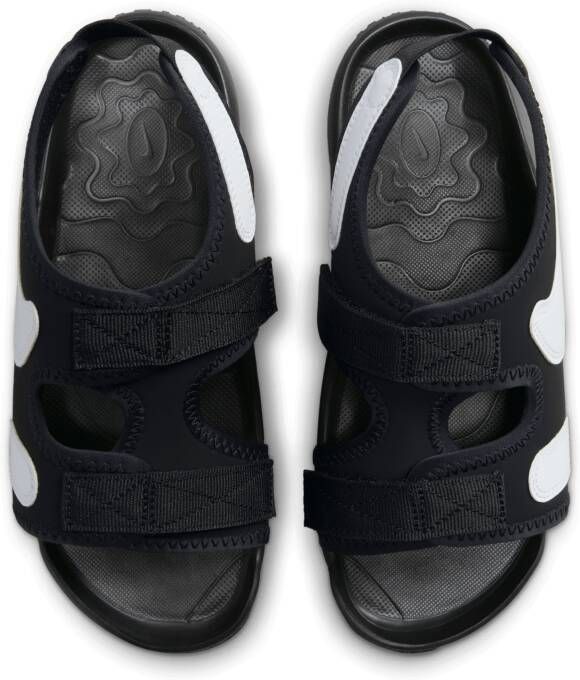 Nike Sunray Adjust 6 Slippers voor kids Zwart