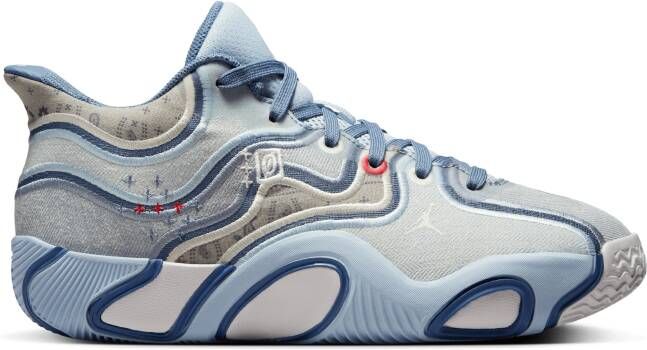 Nike Tatum 3 'Blue Denim' basketbalschoenen voor kids Blauw