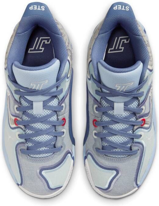 Nike Tatum 3 'Blue Denim' basketbalschoenen voor kids Blauw