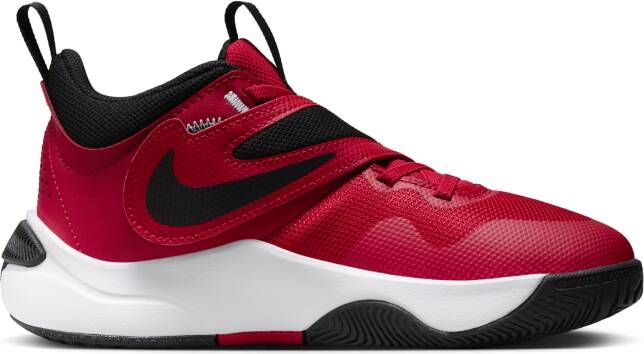 Nike Team Hustle D 11 Basketbalschoenen voor kids Rood