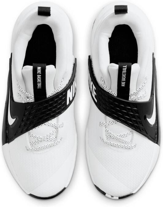 Nike Team Hustle D 12 basketbalschoenen voor kids Wit