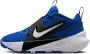 Nike Team Hustle D 12 kleuterschoenen Blauw - Thumbnail 1