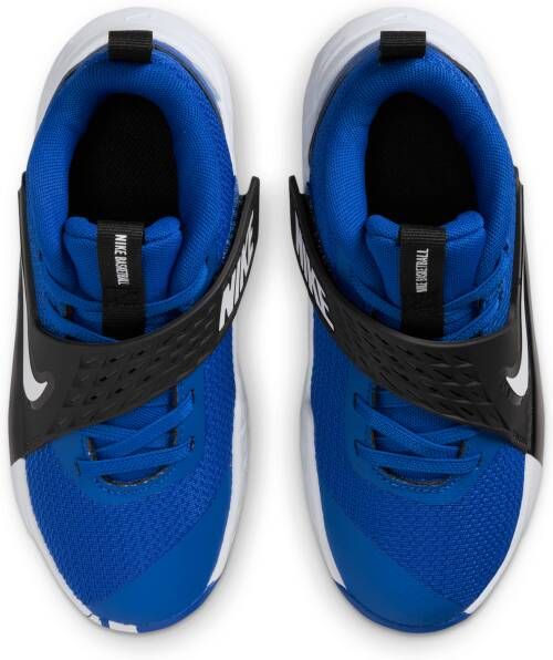 Nike Team Hustle D 12 kleuterschoenen Blauw