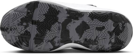 Nike Team Hustle D 12 kleuterschoenen Zwart