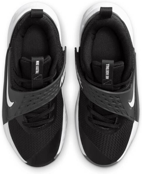 Nike Team Hustle D 12 kleuterschoenen Zwart