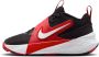 Nike Team Hustle D 12 kleuterschoenen Zwart - Thumbnail 1