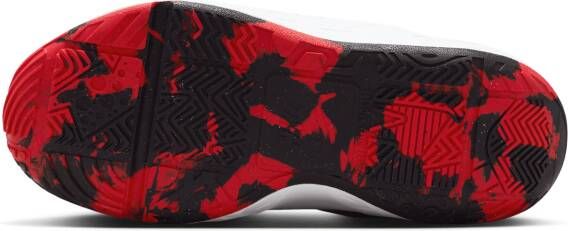 Nike Team Hustle D 12 kleuterschoenen Zwart