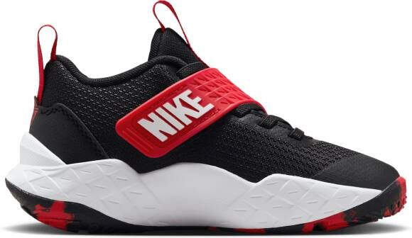 Nike Team Hustle D 12 kleuterschoenen Zwart