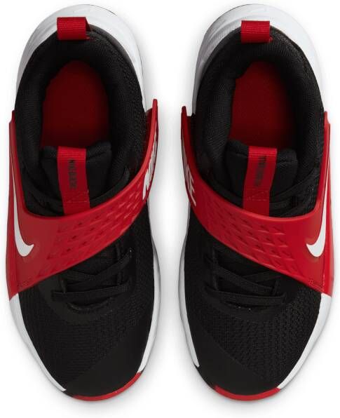 Nike Team Hustle D 12 kleuterschoenen Zwart
