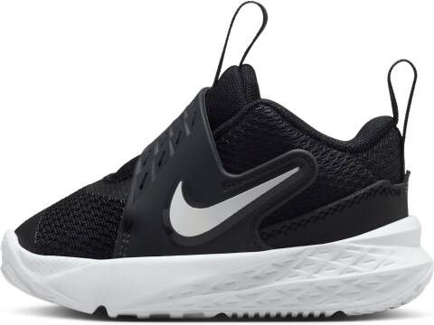 Nike Team Hustle D 12 schoenen voor baby's peuters Zwart