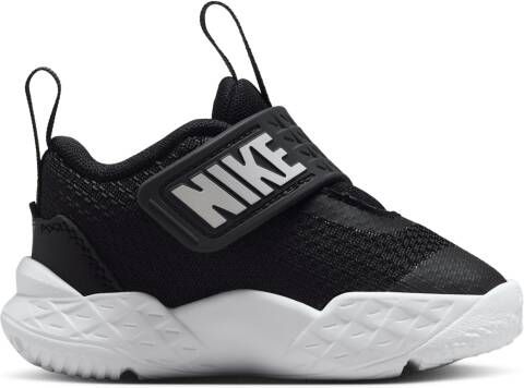 Nike Team Hustle D 12 schoenen voor baby's peuters Zwart