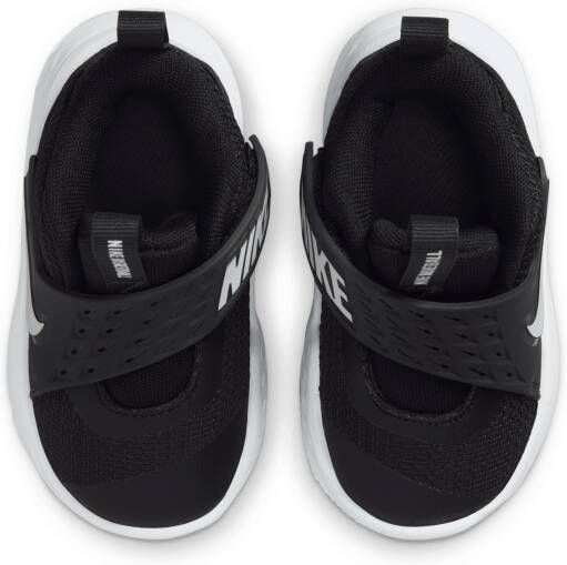 Nike Team Hustle D 12 schoenen voor baby's peuters Zwart
