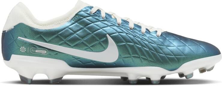 Nike Tiempo Emerald Legend 10 Pro low-top voetbalschoenen (stevige ondergronden) Groen
