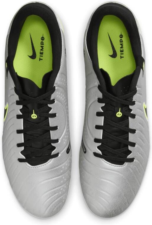 Nike Tiempo Legend 10 Academy low-top voetbalschoenen (meerdere ondergronden) Grijs