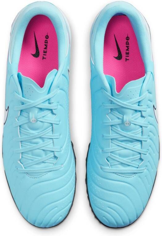 Nike Tiempo Legend 10 Academy low top voetbalschoenen (turf) Blauw
