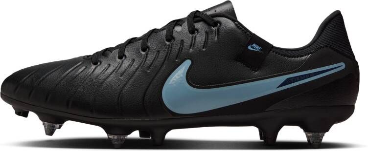 Nike Tiempo Legend 10 Academy low top voetbalschoenen (zachte ondergrond) Zwart