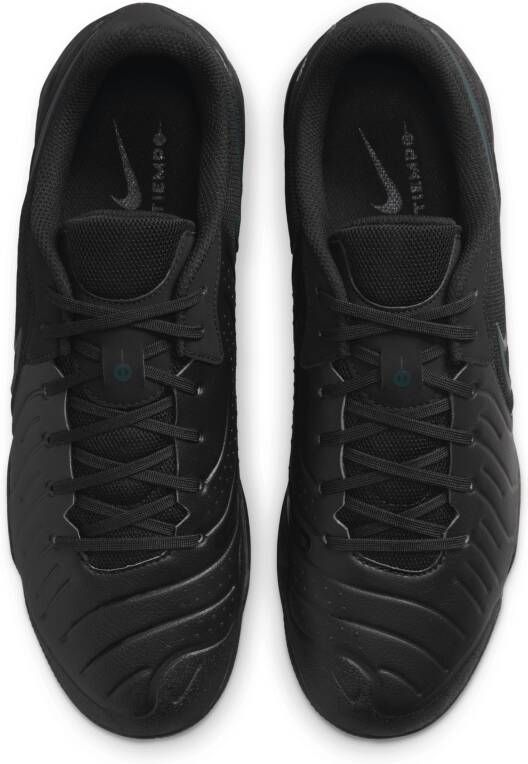 Nike Tiempo Legend 10 Academy Zaalvoetbalschoenen (IN) Zwart Donkergroen - Foto 4