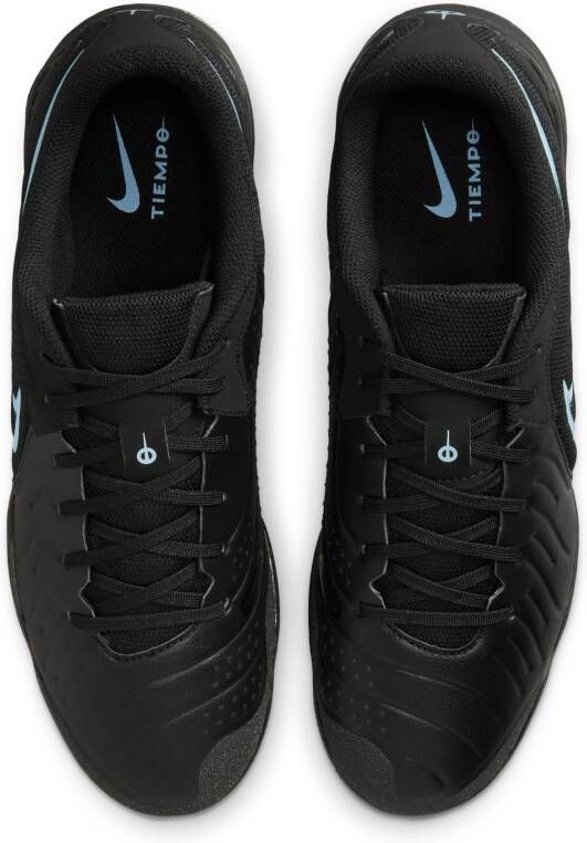 Nike Tiempo Legend 10 Academy low top zaalvoetbalschoenen Zwart