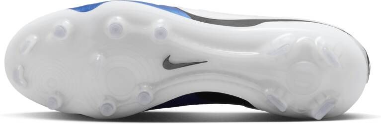 Nike Tiempo Legend 10 Elite low top voetbalschoenen (stevige ondergrond) Blauw - Foto 2