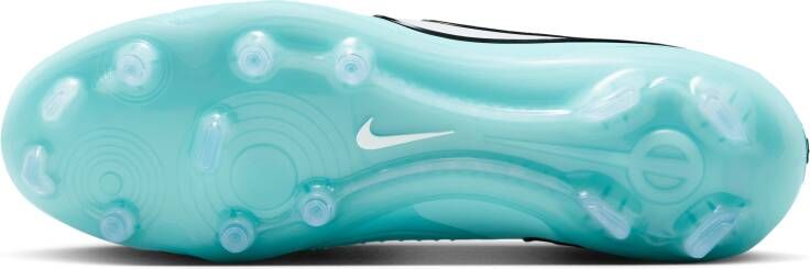 Nike Tiempo Legend 10 Elite low top voetbalschoenen (stevige ondergrond) Blauw