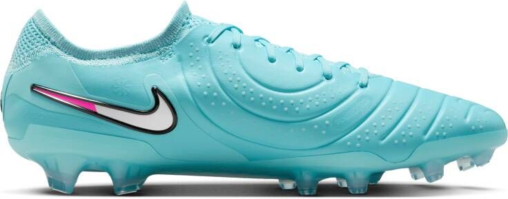 Nike Tiempo Legend 10 Elite low top voetbalschoenen (stevige ondergrond) Blauw