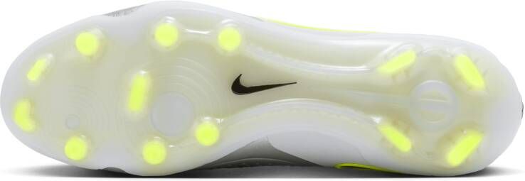 Nike Tiempo Legend 10 Elite low top voetbalschoenen (stevige ondergrond) Grijs - Foto 2