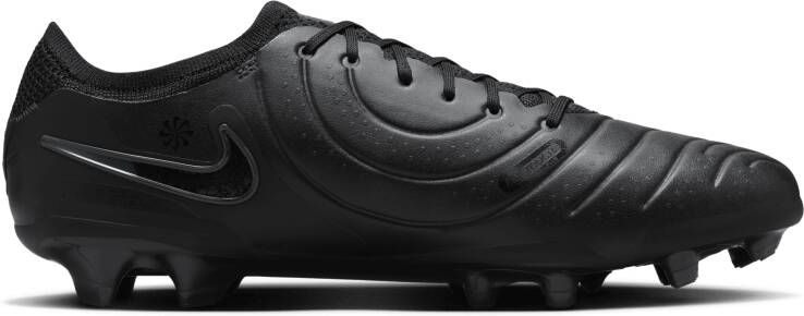 Nike Tiempo Legend 10 Elite low top voetbalschoenen (stevige ondergrond) Zwart - Foto 3