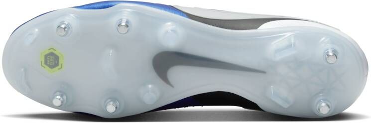 Nike Tiempo Legend 10 Elite low top voetbalschoenen (zachte ondergrond) Blauw - Foto 2