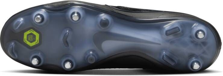 Nike Tiempo Legend 10 Elite low top voetbalschoenen (zachte ondergrond) Zwart - Foto 2