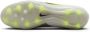 Nike Tiempo Legend 10 Elite Kunstgras Voetbalschoenen (AG) Zilver Zwart Neongeel - Thumbnail 2