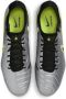 Nike Tiempo Legend 10 Elite Kunstgras Voetbalschoenen (AG) Zilver Zwart Neongeel - Thumbnail 4