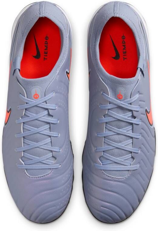 Nike Tiempo Legend 10 Pro low-top voetbalschoen (turf) Blauw