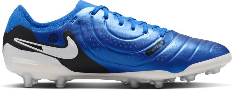 Nike Tiempo Legend 10 Pro Kunstgras Voetbalschoenen (AG) Blauw Wit Zwart - Foto 4