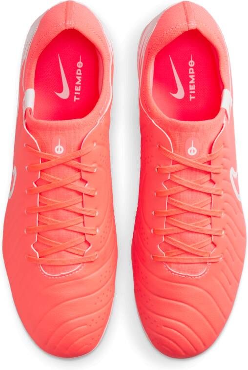 Nike Tiempo Legend 10 Pro low top voetbalschoenen (kunstgras) Roze
