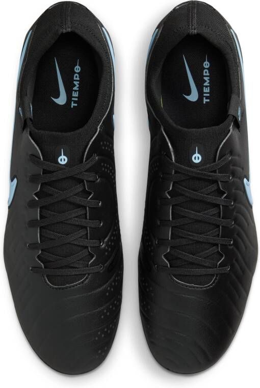 Nike Tiempo Legend 10 Pro low top voetbalschoenen (kunstgras) Zwart - Foto 4