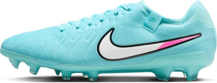 Nike Tiempo Legend 10 Pro low top voetbalschoenen (stevige ondergrond) Blauw