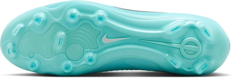 Nike Tiempo Legend 10 Pro low top voetbalschoenen (stevige ondergrond) Blauw