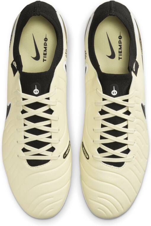 Nike Tiempo Legend 10 Pro low top voetbalschoenen (stevige ondergrond) Geel