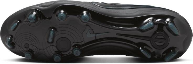Nike Tiempo Legend 10 Pro low top voetbalschoenen (stevige ondergrond) Zwart - Foto 2