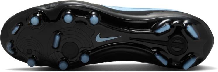 Nike Tiempo Legend 10 Pro low top voetbalschoenen (stevige ondergrond) Zwart - Foto 2