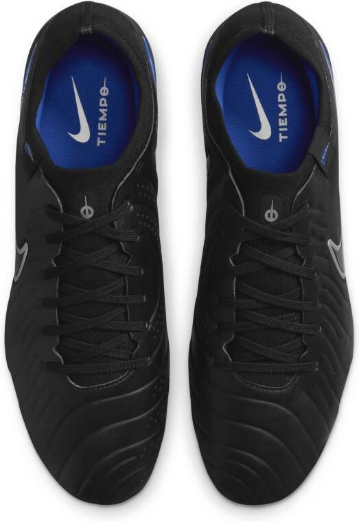 Nike Tiempo Legend 10 Pro low top voetbalschoenen (kunstgras) Zwart