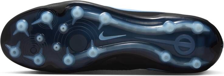 Nike Tiempo Legend 10 Elite low-top voetbalschoenen (kunstgras) Zwart