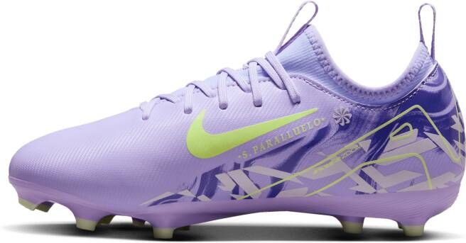 Nike United Jr. Mercurial Vapor 16 Academy low-top voetbalschoenen voor kids (meerdere ondergronden) Paars